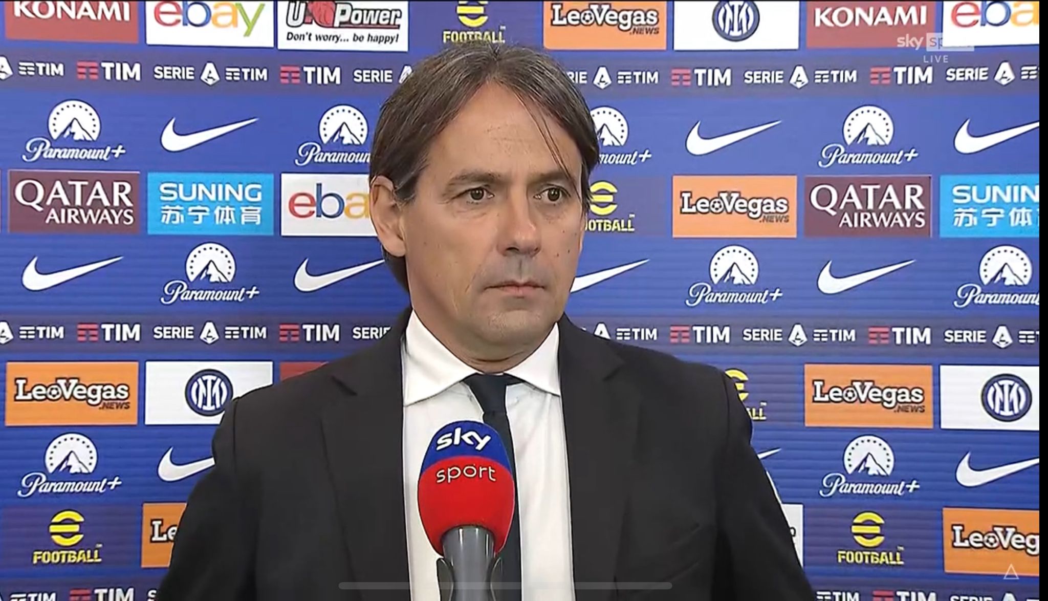 Inzaghi: “Partita molto importante, Thuram e Acerbi stanno bene. Da Sanchez mi aspetto…”